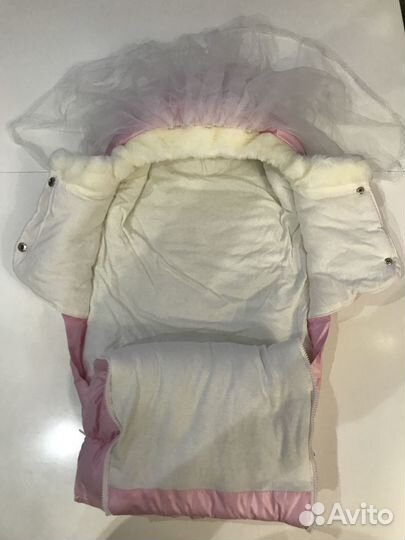 Конверт с вуалью arsi “Венеция” зимний