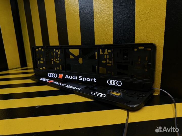 Номерная рамка с вашим логотипом