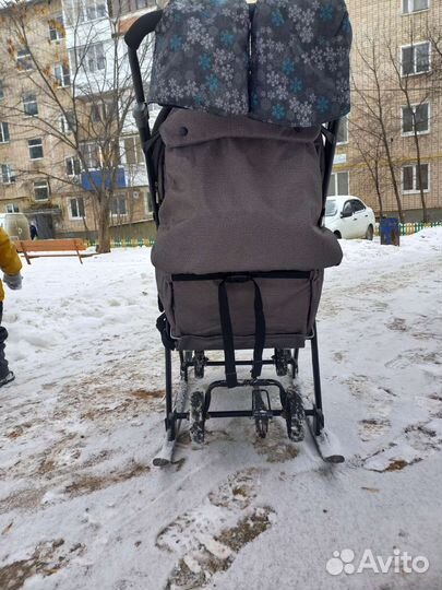 Санки-коляска