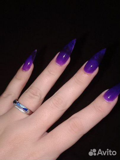 Маникюр гель лак наращивание