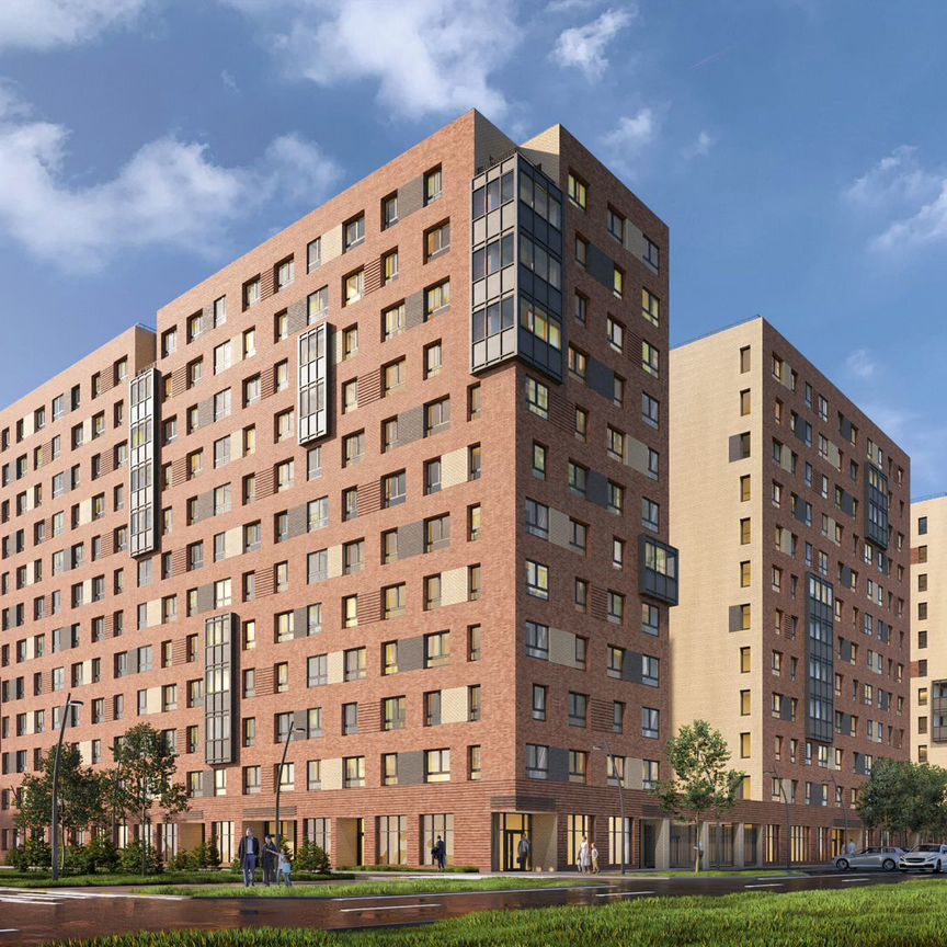 2-к. квартира, 46 м², 5/12 эт.