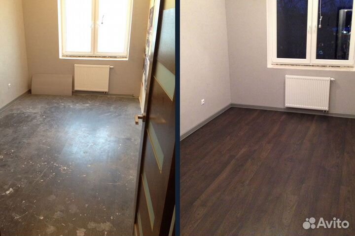 Уборка квартир. Клининг после ремонта. Мытьё окон