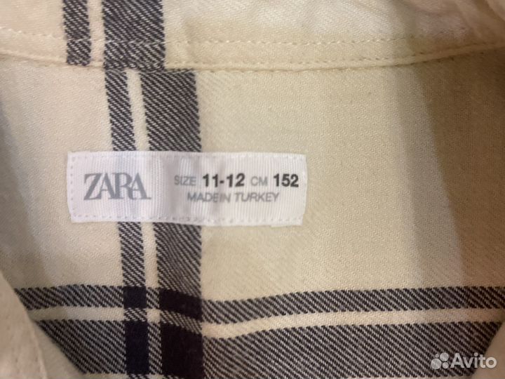 Рубашка zara 152 см