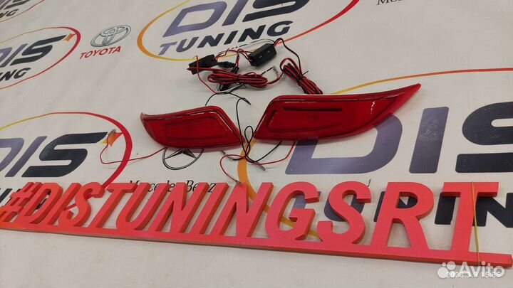 Фонари в задний бампер Toyota Camry 55