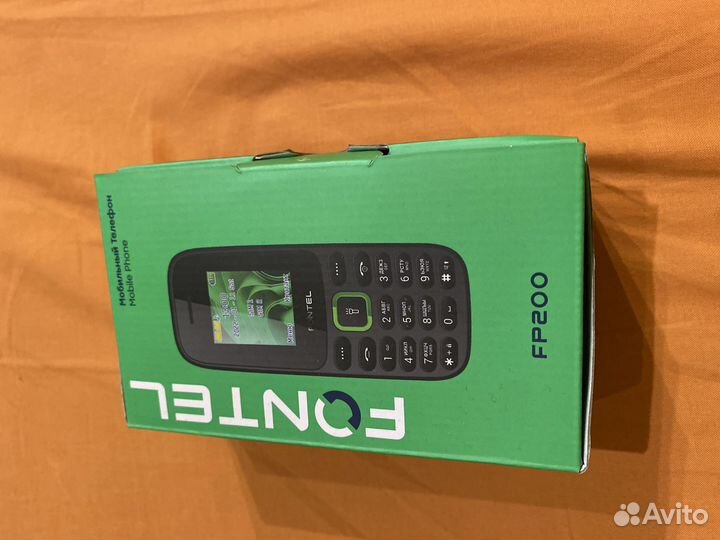 Телефон fontel кнопочный