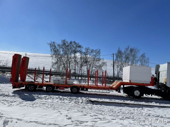 Полуприцеп трал (тяжеловоз) Berger 9853, 2023