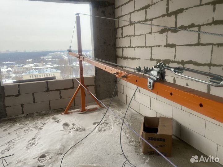 Ремонт, монтаж,фасадных подъёмников (люлек) ZLP630