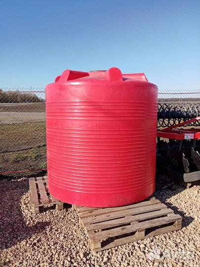 Пластиковая ёмкость эвл кас 5000 л вертикальная