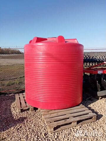 Пластиковая ёмкость эвл кас 5000 л вертикальная