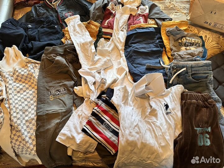 Продам вещи пакетом на мальчика от 3 до 5