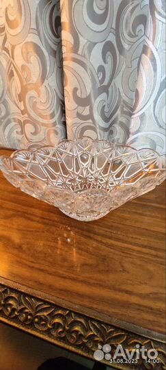 Хрустальные вазы период СССР