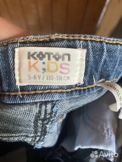 Джинсы на мальчика 116