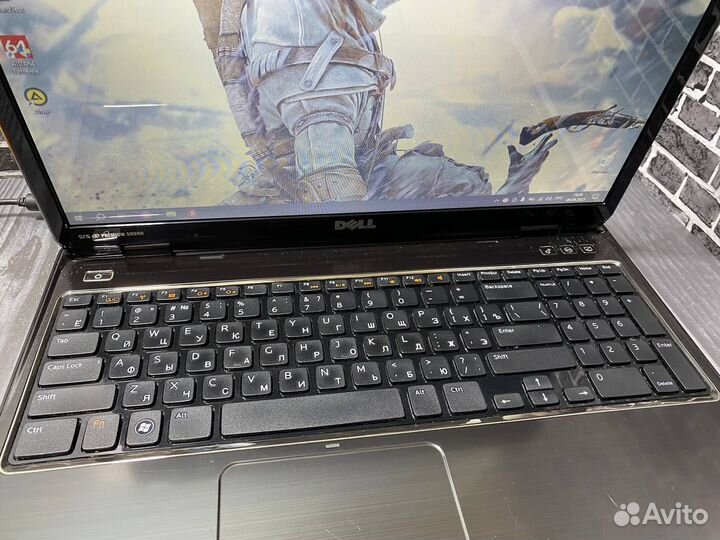 Мощный ноутбук Dell SSD / 4 ядра