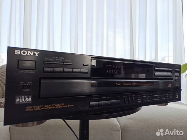 CD плеер Changer Sony CDP-C545 japan 220 в. Торг