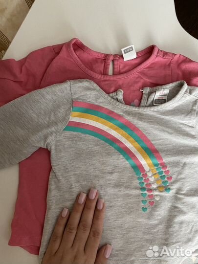 Лонгсливы для девочки 80