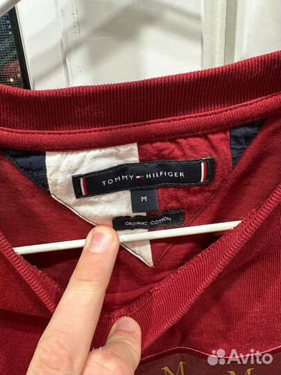 Поло мужское tommy hilfiger, M, оригинал