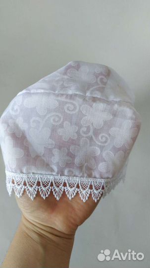 Чепчики,шапочки под платок для бабушек