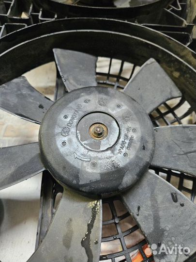 Вентилятор с диффузором охлаждения радиатора