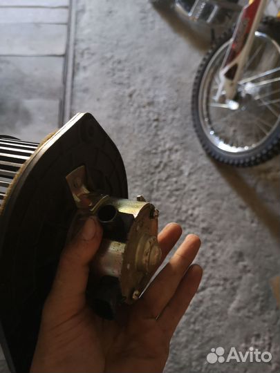 Моторчик печки калина 1