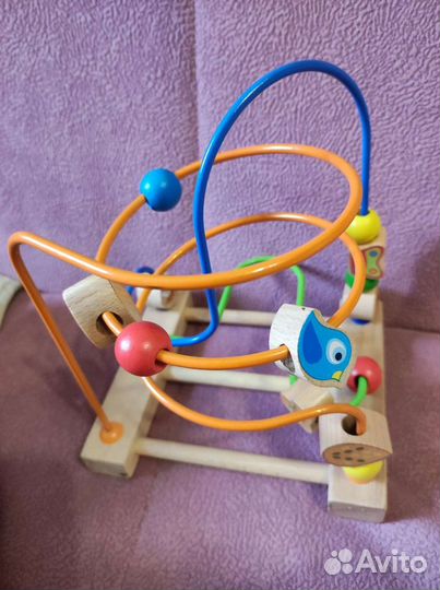 Деревянный детский игровой лабиринт бу