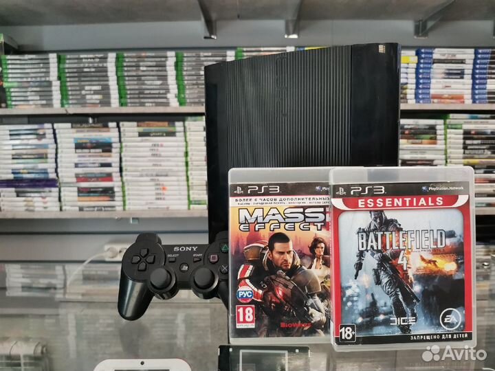 PlayStation 3 - Mass Effect 2 + Battlefield 4