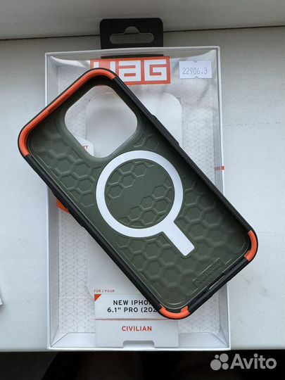 Чехол UAG civilian на iPhone 15 pro