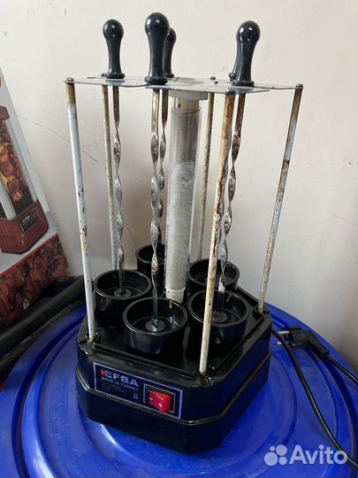 Электро шашлычница бу