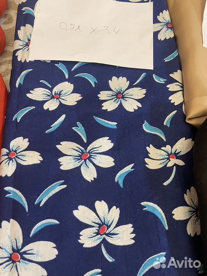 Ткань хлопок новая