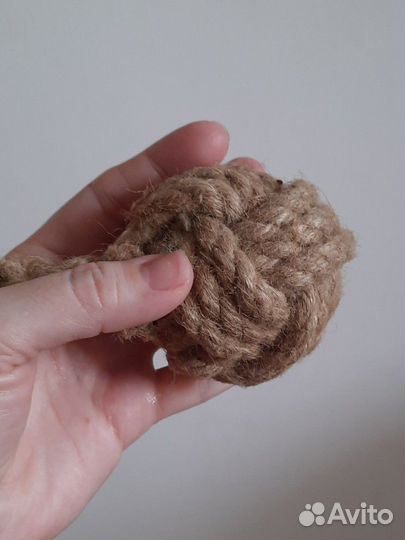 Игрушки для собак из натурального волокна