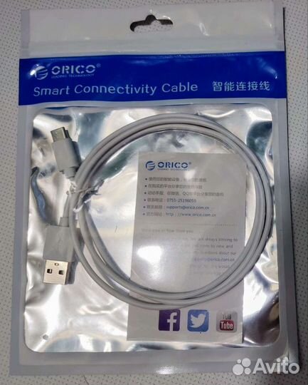 Кабель USB Orico Vention Sony