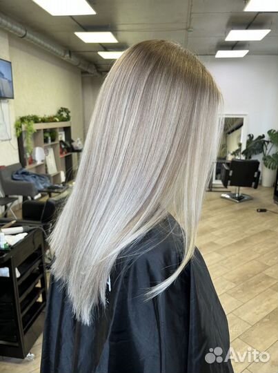 Окрашивание волос/сложное окрашивание / блонд