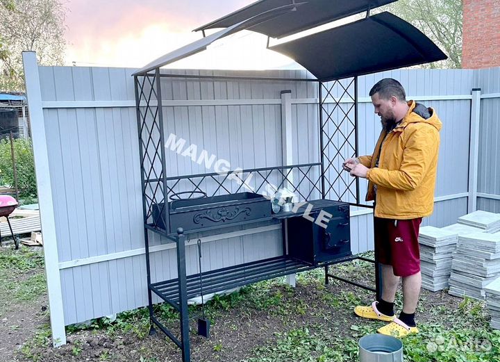 Мангал лофт