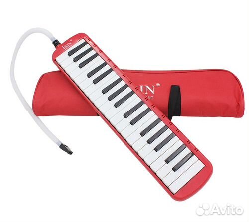 Мелодика В чехле 37 клавиш Красная