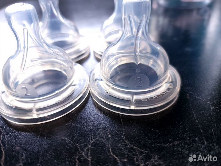 Соски для бутылочек avent