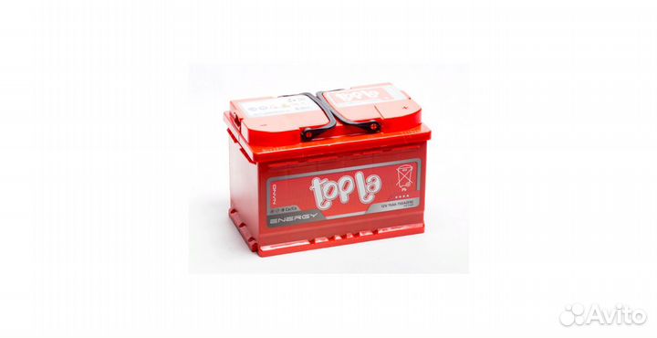Аккумулятор topla Energy 75 А/ч обратная R+ 574