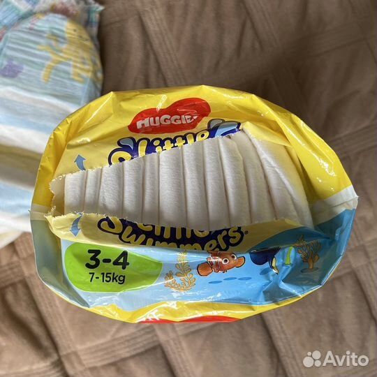 Подгузники для плавания Little Swimmers 7-15 кг