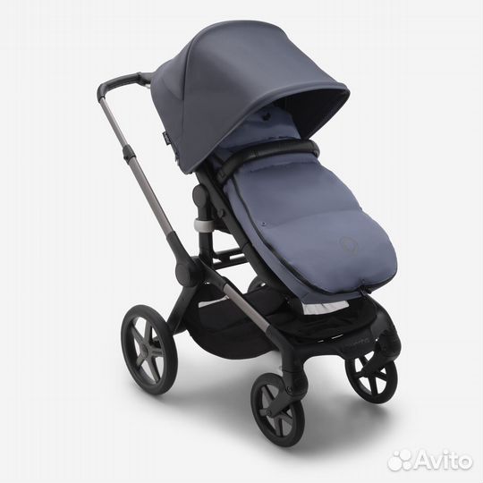 Bugaboo performance winter footmuff Seaside blue