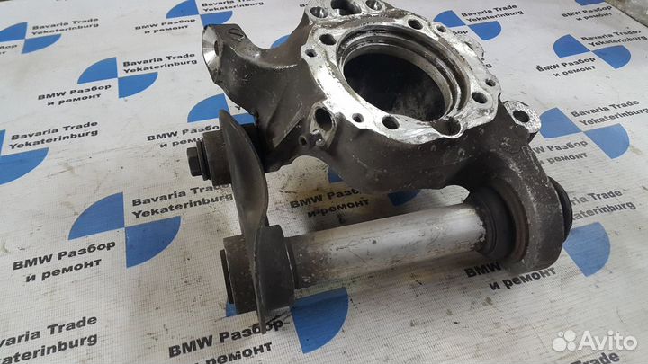 Кулак поворотный задний левый бмв е60 bmw e60