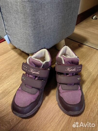 Ботинки демисезонные для девочки, kapika 28