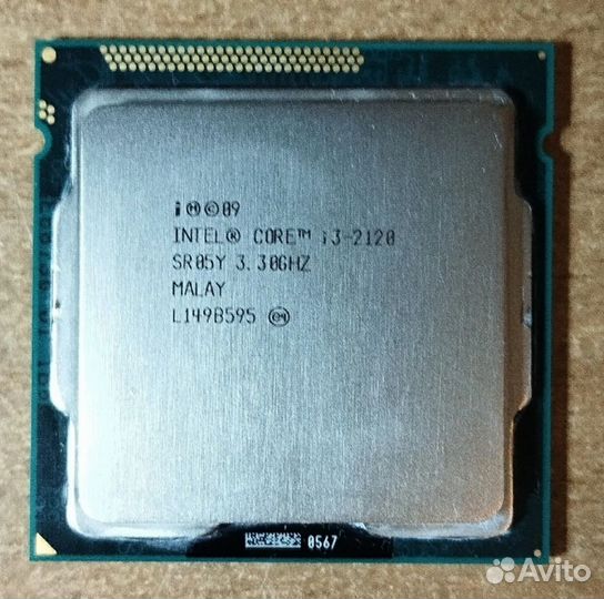 Процессор intel core i3 2120