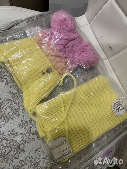 Шапка и снуд для девочки