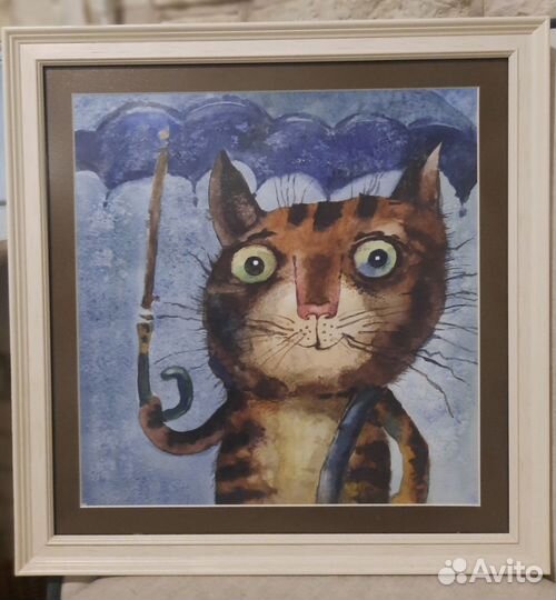 Картина акварель