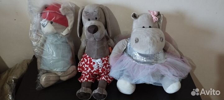Мягкие игрушки новые