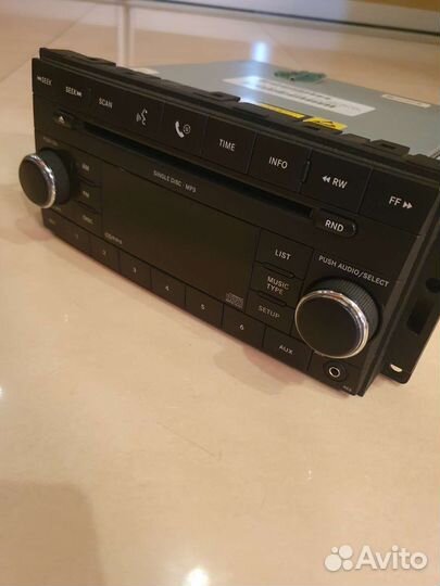Магнитола dodge chrysler