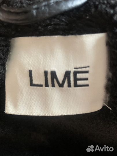 Дубленка aviator Lime