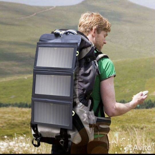 Солнечная панель Allpoweers 5V 21W+10000Mah