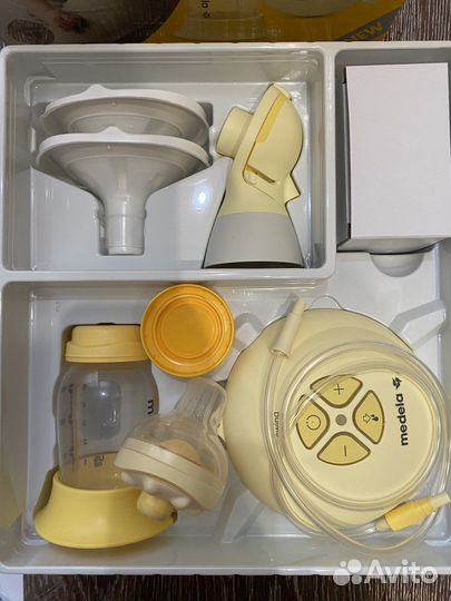 Молокоотсос medela swing flex электрический