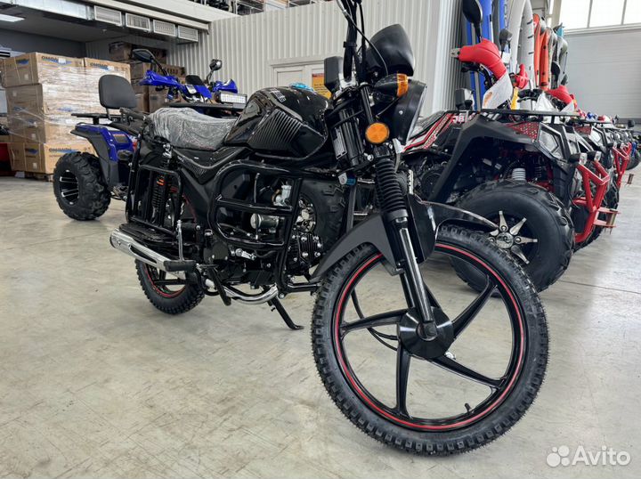 Мопед promax alpha tourist 150(49) черный