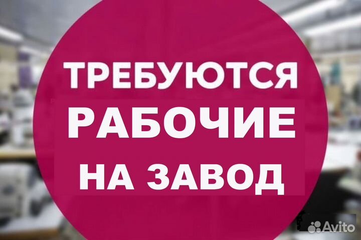 Рабочие на производство (ученик с обучением)