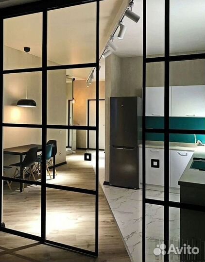 Межкомнатные перегородки, раздвижные двери купе